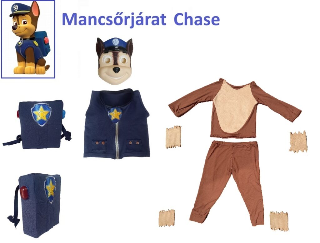 Mancsőrjárat Chase jelmez